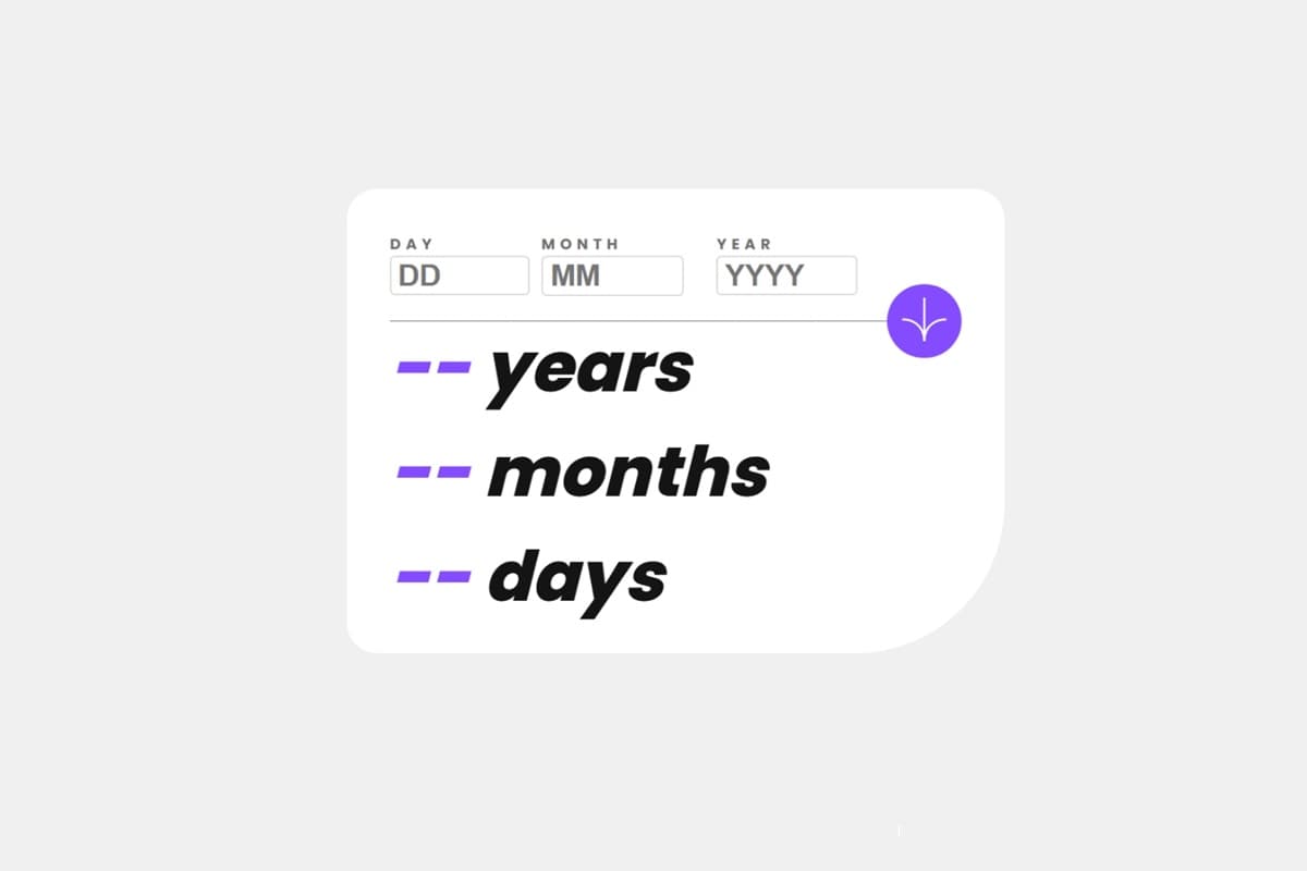 Age calculator app