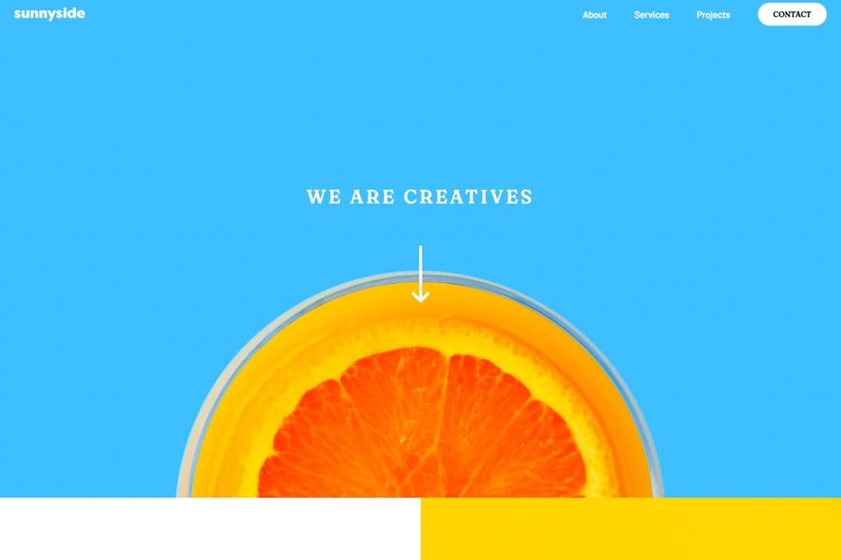 Sunnyside agency landing page