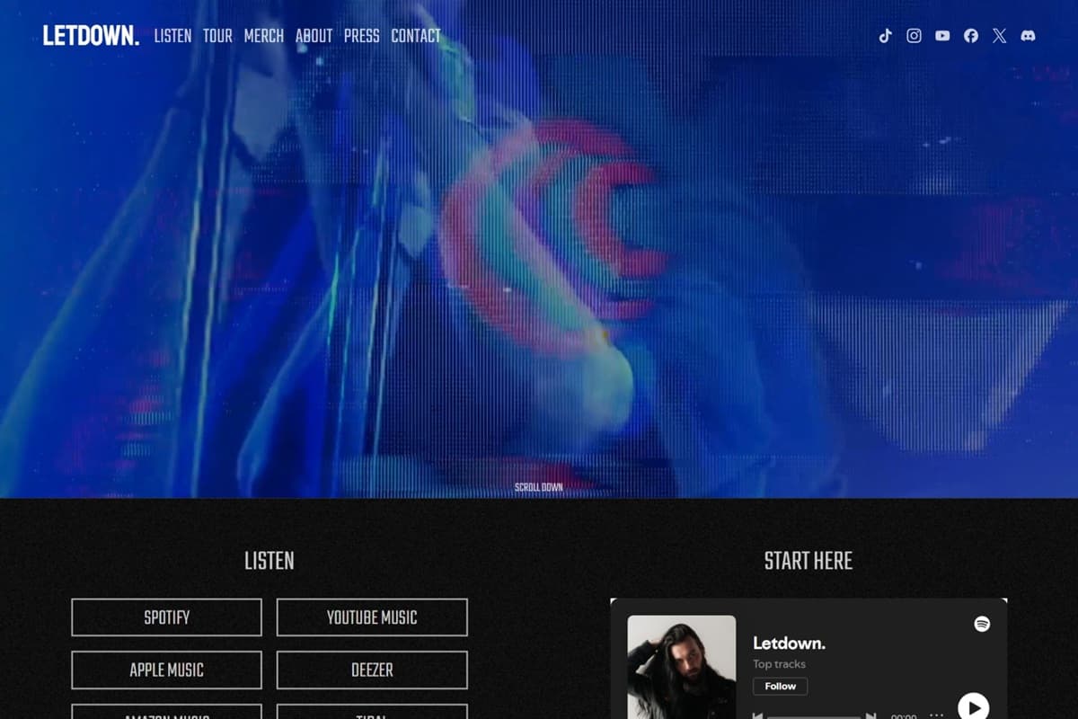 LETDOWN. page